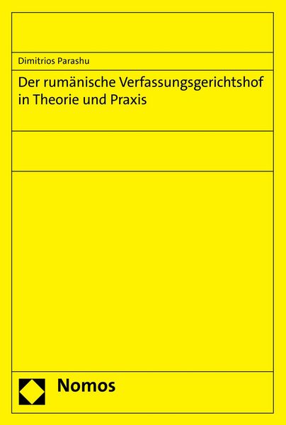 Produktbild: Der rum&auml;nische Verfassungsgerichtshof in Theorie und Praxis