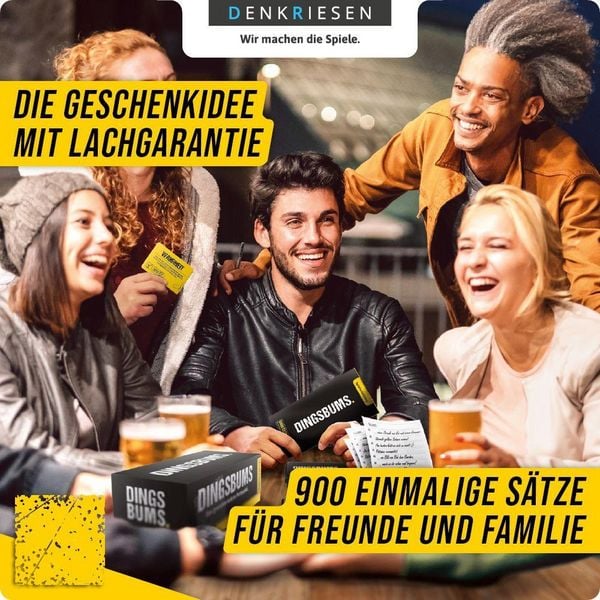 Produktbild: DENKRIESEN - PARTYFIEBER - DINGSBUMS&reg; "Das grundverkehrte Partyspiel"
