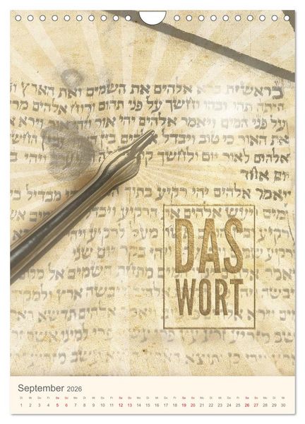Produktbild: Namen von Jesus (Wandkalender 2026 DIN A4 hoch), CALVENDO Monatskalender
