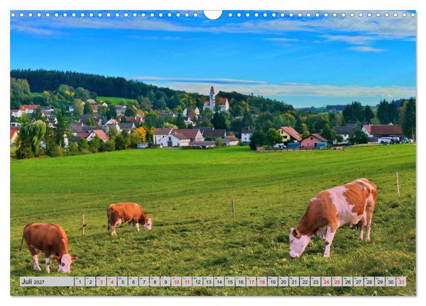 Produktbild: Die Stauden, eine Landschaft aus dem Bilderbuch (Wandkalender 2027 DIN A3 quer), CALVENDO Monatskalender