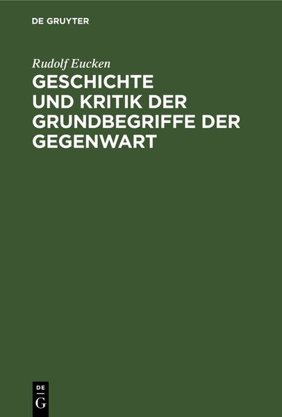 Produktbild: Geschichte und Kritik der Grundbegriffe der Gegenwart