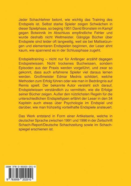 Produktbild: Endspieltraining nicht nur f&uuml;r Anf&auml;nger