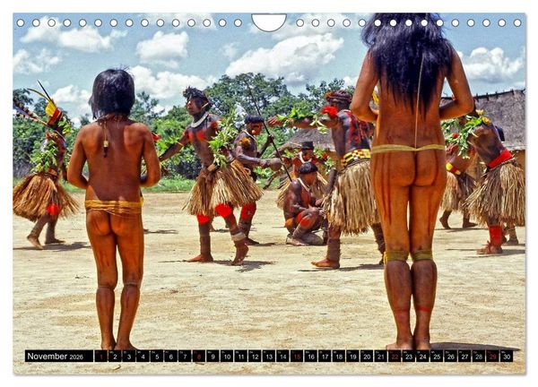 Produktbild: XINGU - Fluss der Menschenwesen (Wandkalender 2026 DIN A4 quer), CALVENDO Monatskalender