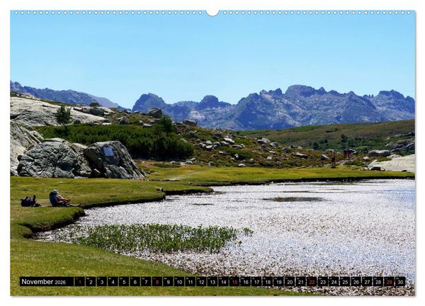 Produktbild: Korsikas wilder Norden. GR20 Impressionen (hochwertiger Premium Wandkalender 2026 DIN A2 quer), Kunstdruck in Hochglanz