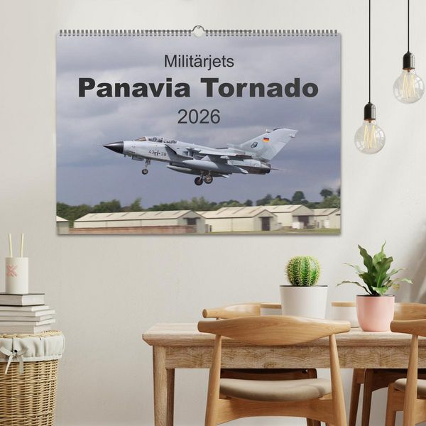 Produktbild: Milit&auml;rjets Panavia Tornado (Wandkalender 2026 DIN A2 quer), CALVENDO Monatskalender