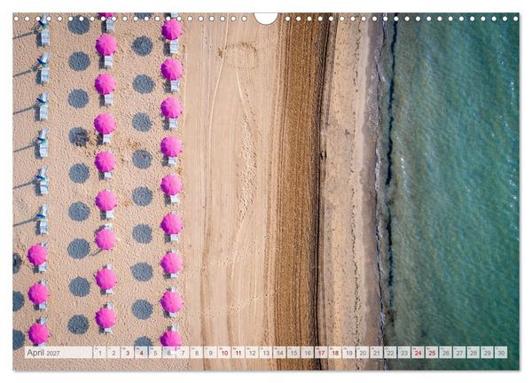 Produktbild: Lignano in Italien. Sommer Strand und Meer (Wandkalender 2027 DIN A3 quer), CALVENDO Monatskalender