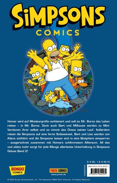 Produktbild: Die Simpsons Comics Deluxe