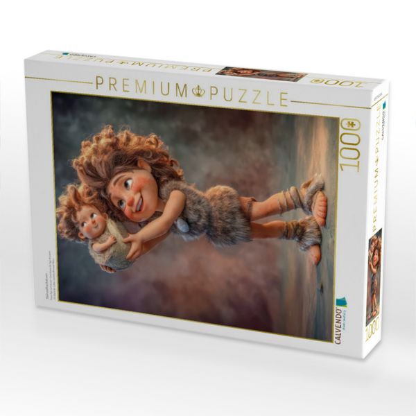 Produktbild: CALVENDO Puzzle Steinzeitkarikaturen | 1000 Teile Lege-Gr&ouml;&szlig;e 64x48cm Foto-Puzzle f&uuml;r gl&uuml;ckliche Stunden