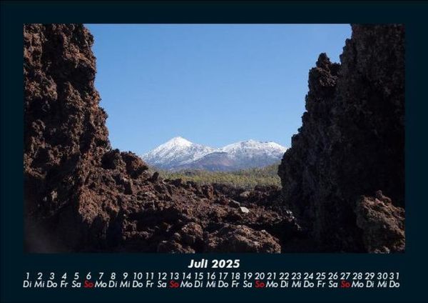 Produktbild: Landschaftskalender 2025 Fotokalender DIN A5
