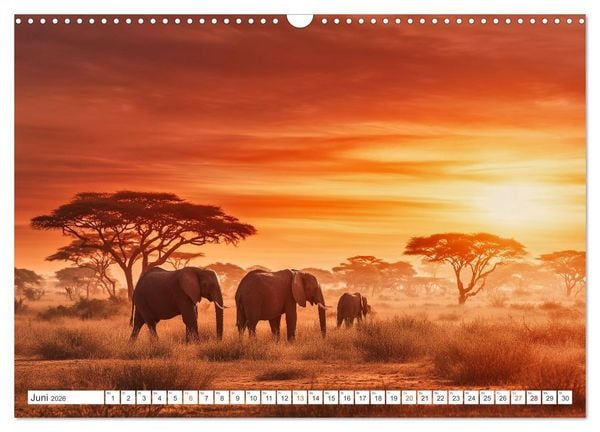 Produktbild: Ungez&auml;hmte Natur (Wandkalender 2026 DIN A3 quer), CALVENDO Monatskalender