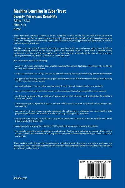 Produktbild: Machine Learning in Cyber Trust