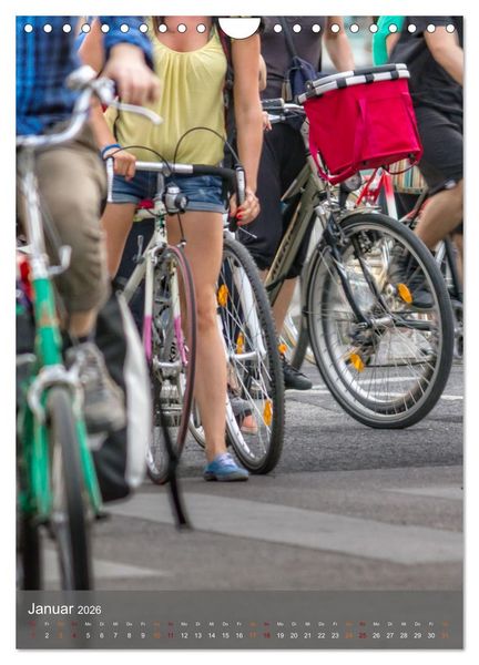 Produktbild: Fahrradfahren (Wandkalender 2026 DIN A4 hoch), CALVENDO Monatskalender