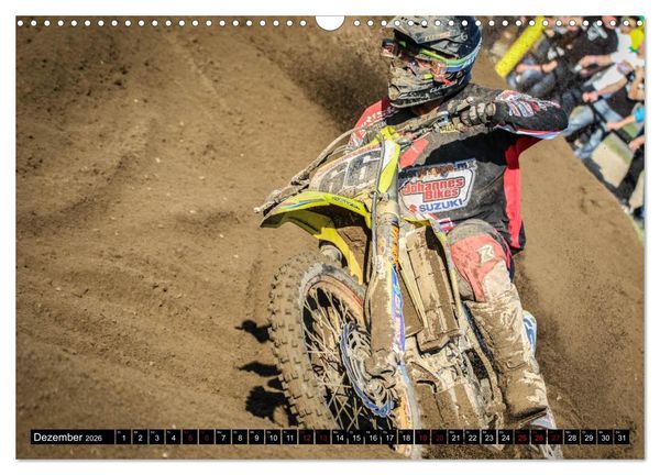 Produktbild: Motocross Racing 2026 (Wandkalender 2026 DIN A3 quer), CALVENDO Monatskalender