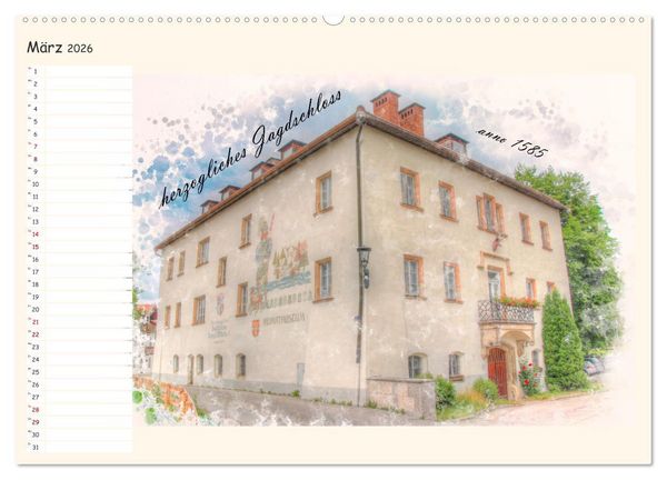 Produktbild: Ruhpolding mein sch&ouml;nes Dorf (Wandkalender 2026 DIN A2 quer), CALVENDO Monatskalender