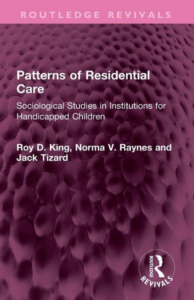Produktbild: Patterns of Residential Care