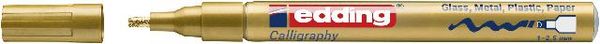 Produktbild: EDDING&reg; Paint Marker 753 Calligraphy, gold metallic