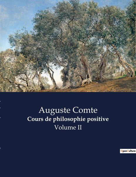 Produktbild: Cours de philosophie positive