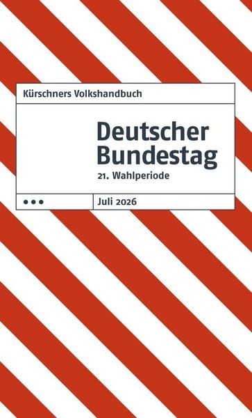 Produktbild: K&uuml;rschners Volkshandbuch Deutscher Bundestag