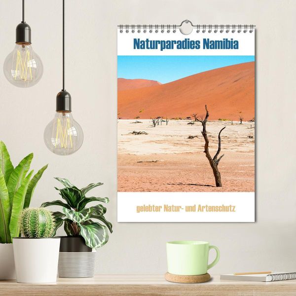 Produktbild: Naturparadies Namibia (Wandkalender 2026 DIN A4 hoch), CALVENDO Monatskalender