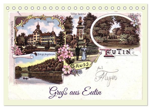 Produktbild: Gru&szlig; aus Eutin (Tischkalender 2026 DIN A5 quer), CALVENDO Monatskalender
