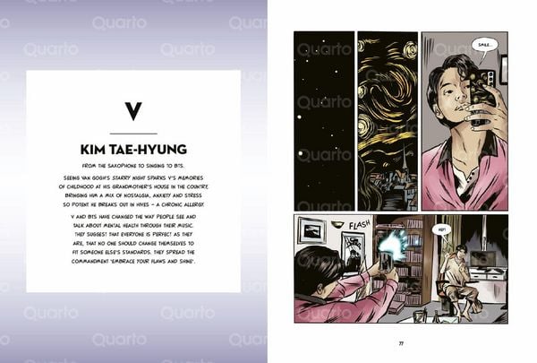 Produktbild: BTS: Die Graphic Novel Biografie