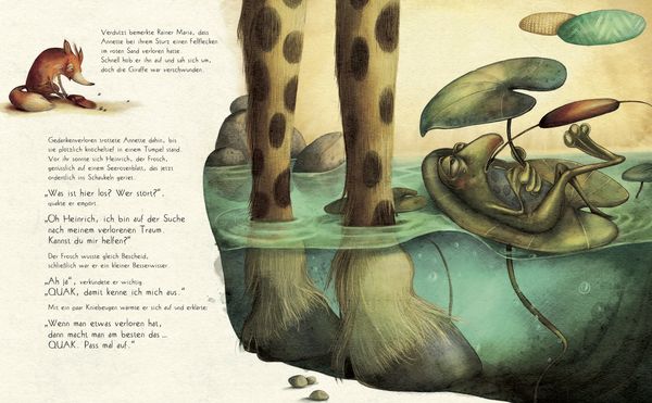 Produktbild: Die tollpatschige Giraffe und der verlorene Traum