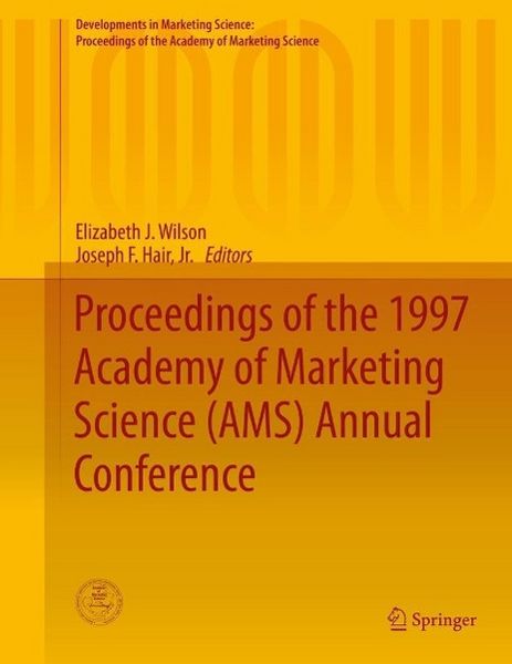 Produktbild: Proceedings of the 1997 Academy of Marketing Science (AMS) Annual Conference