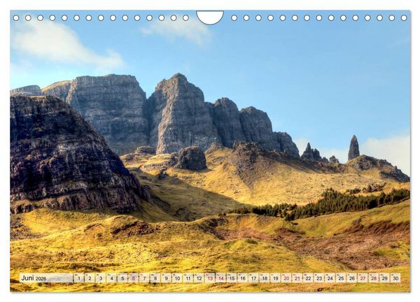 Produktbild: Schottland - Land aus Nebel und Licht (Wandkalender 2026 DIN A4 quer), CALVENDO Monatskalender