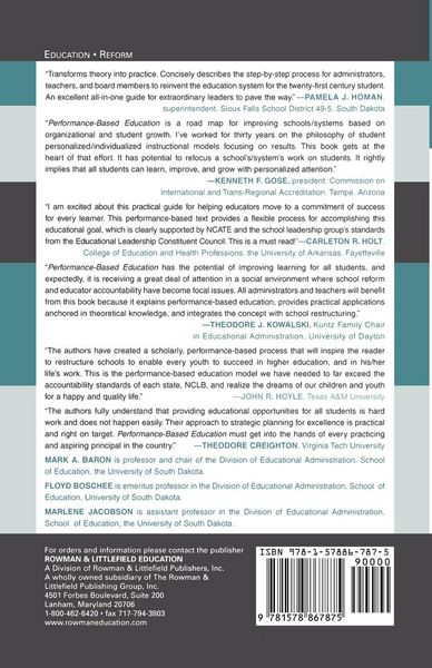 Produktbild: Performance-Based Education