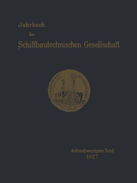 Produktbild: Jahrbuch der Schiffbautechnischen Gesellschaft