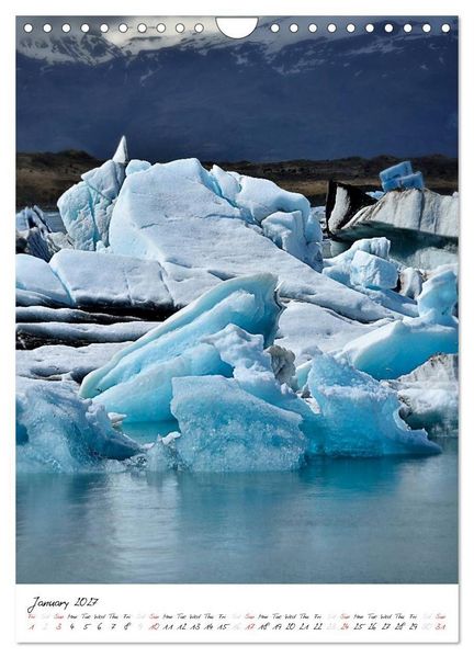 Produktbild: Iceland Calendar 2027 - Discover unique nature - UK Version (Wall Calendar 2027 DIN A4 portrait), CALVENDO 12 Month Wall Calendar