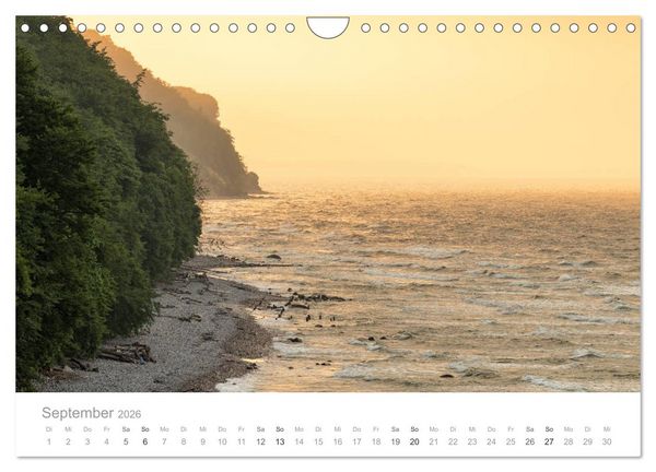 Produktbild: R&uuml;gen ein Sommertraum (Wandkalender 2026 DIN A4 quer), CALVENDO Monatskalender