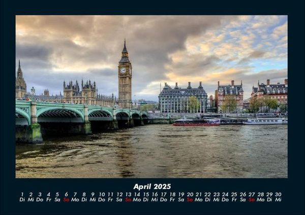 Produktbild: London - Impressionen 2025 Fotokalender DIN A4