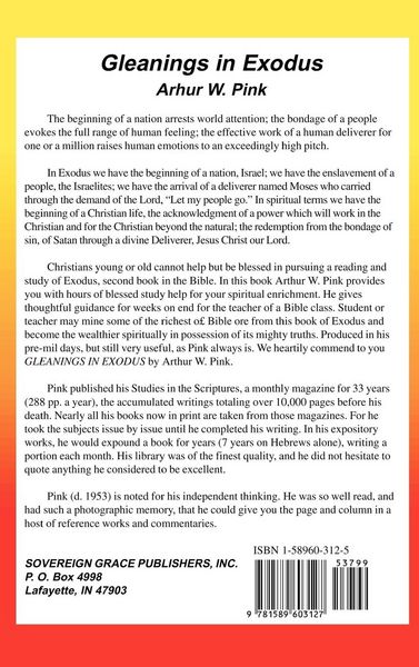 Produktbild: Gleanings in Exodus