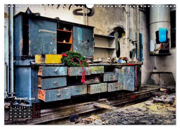 Produktbild: Verlassene Orte - Lost Places (Wandkalender 2026 DIN A3 quer), CALVENDO Monatskalender