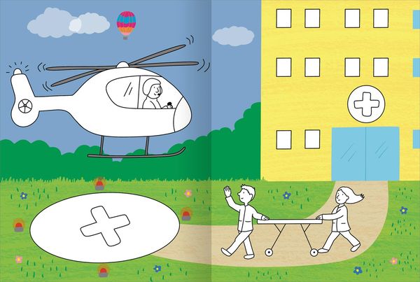 Produktbild: Mein gro&szlig;es buntes Malbuch &ndash; Im Einsatz