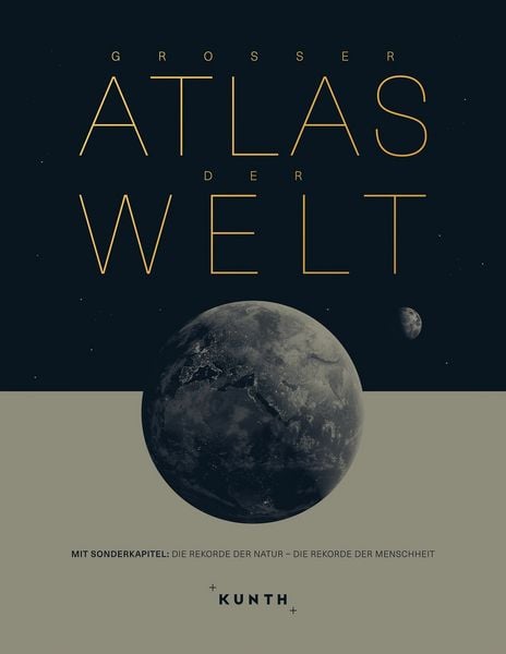 Produktbild: KUNTH Weltatlas Gro&szlig;er Atlas der Welt