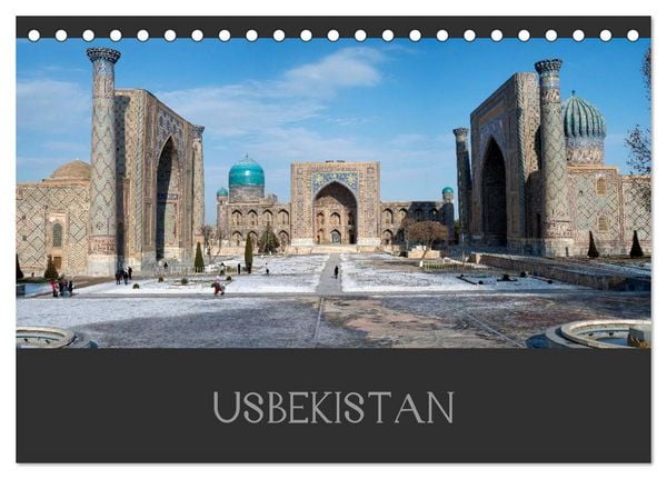 Produktbild: Usbekistan (Tischkalender 2026 DIN A5 quer), CALVENDO Monatskalender