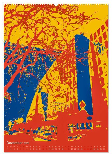 Produktbild: Pop-Artiges K&ouml;ln (hochwertiger Premium Wandkalender 2026 DIN A2 hoch), Kunstdruck in Hochglanz