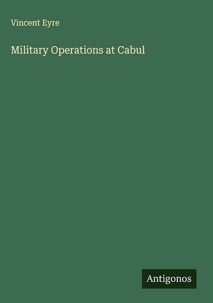 Produktbild: Military Operations at Cabul