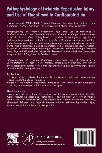 Produktbild: Ahmed, N: Pathophysiology of Ischemia Reperfusion Injury and