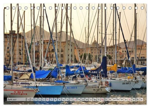 Produktbild: Sizilien - Insel zwischen zwei Kontinenten (Tischkalender 2027 DIN A5 quer), CALVENDO Monatskalender