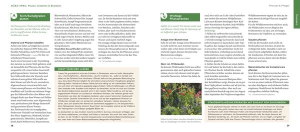 Quickfinder Artenvielfalt im Gartenjahr