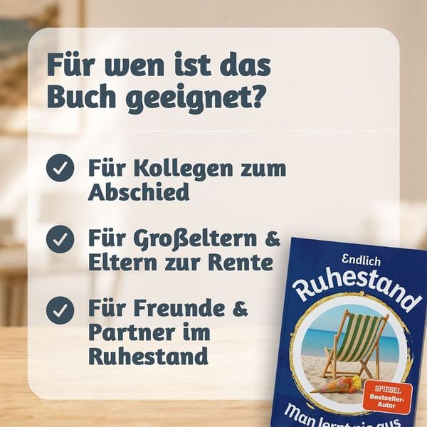 Produktbild: Endlich Ruhestand &ndash; Man lernt nie aus