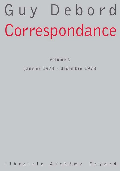 Produktbild: Correspondance, volume 5