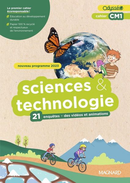 Produktbild: Cahier odysseo sciences et