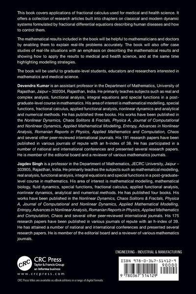 Produktbild: Fractional Calculus in Medical and Health Science