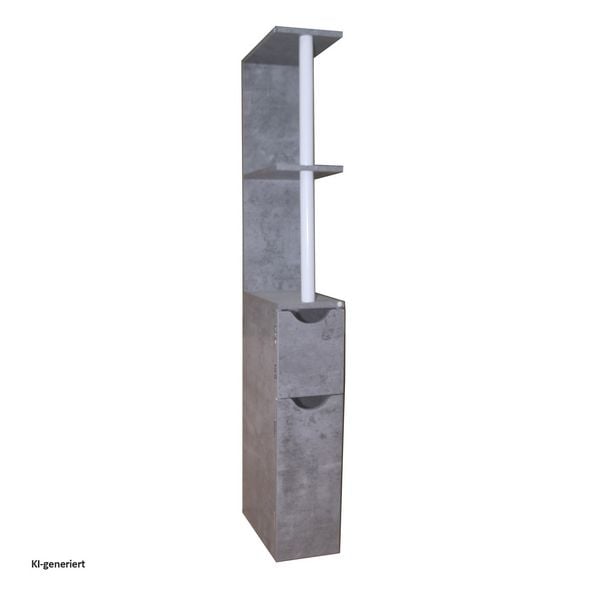 Produktbild: HTI-Living Raumteilerregal 118 cm Thekla Beton Raumteilerregal 118 cm Thekla Beton