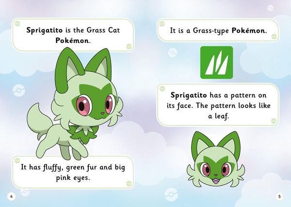 Produktbild: Pokemon Young Readers Level 1: Meet Sprigatito