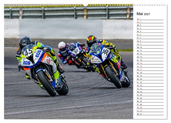 Produktbild: Faszination Superbikes (Wandkalender 2027 DIN A2 quer), CALVENDO Monatskalender